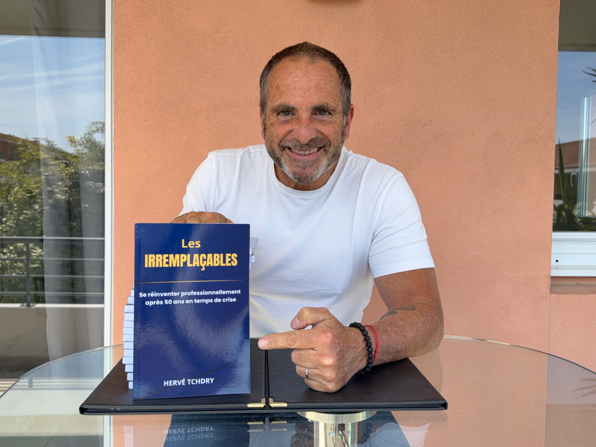Hervé Tchdry, auteur des Irremplaçables